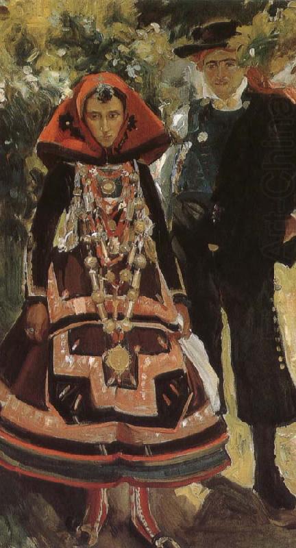 Joaquin Sorolla Bride china oil painting image